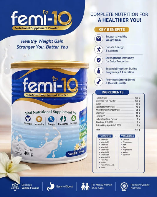 Femi-10 Nutritional Weight Gain Supplement 400gm