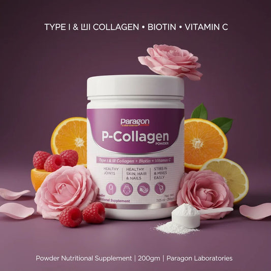 Paragon P-Collagen Powder with Biotin & Vitamin C - 200g