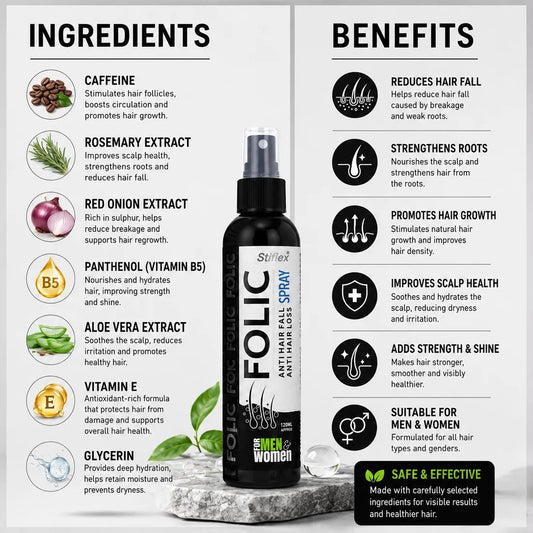 FOLIC Anti Hair Fall Spray