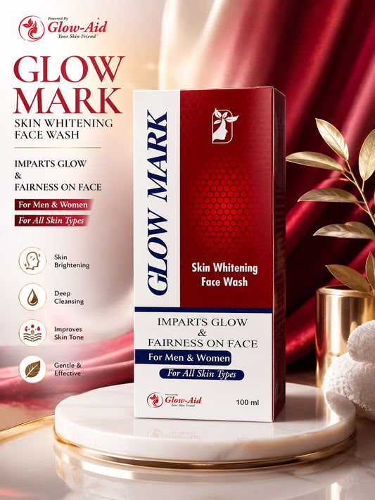 Glow Mark Skin Whitening Face Wash | Deep Cleansing Formula | 100ml